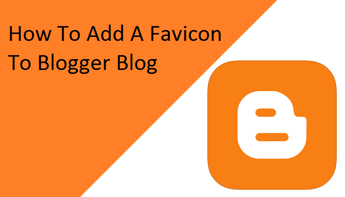How to add Favicon to blogger