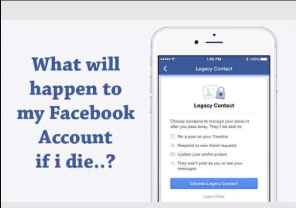 How to add Legacy Contact to Facebook Account