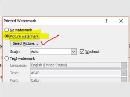 How to add Image Watermark in Word | Custom Logo Watermark in ms word