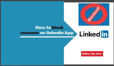 How to block someone on LinkedIn App