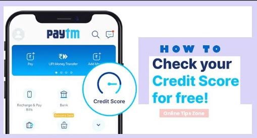 How to check Credit Score in Paytm