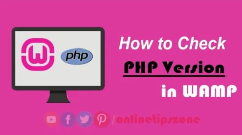 How to check Php Version in WAMP