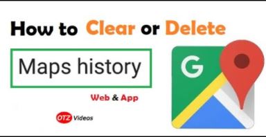 How to clear Google Maps History