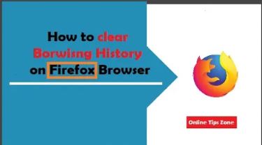 How to delete History in Firefox