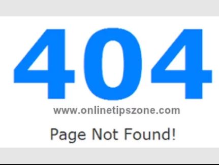 How to Create 404 error Page in Blogger