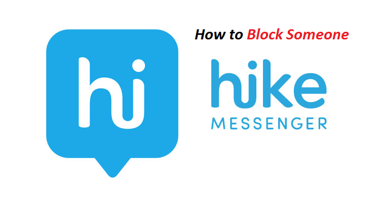 how to block someone in hike
