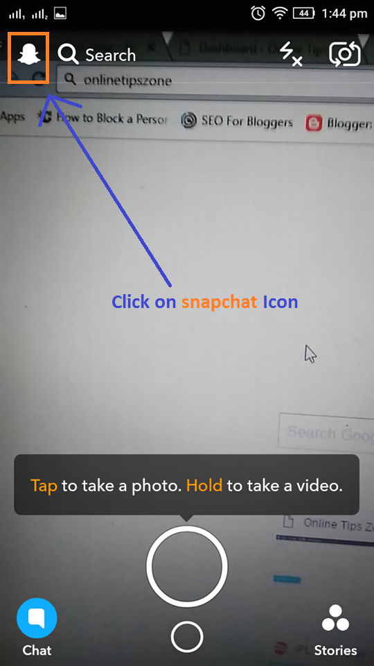 snapchat language settings