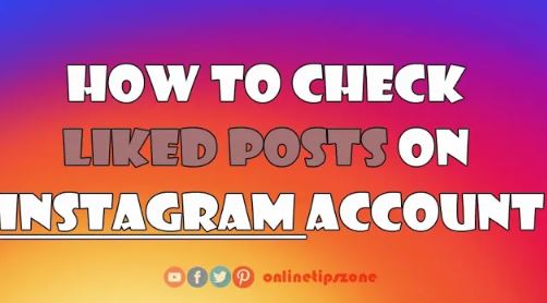 How to check liked photos on Instagram