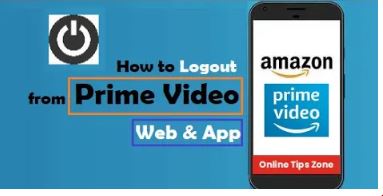 How to logout from Amazon Prime Video