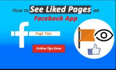 How to see Liked Pages on Facebook App