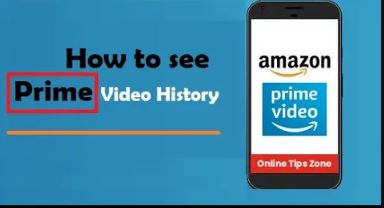 How to see Amazon prime History