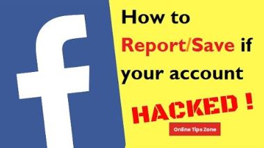 How to report to Facebook if Account is Hacked