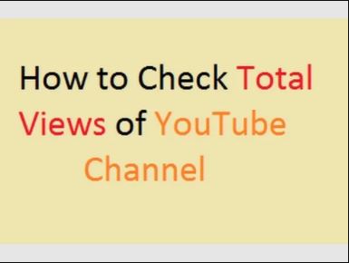 How to check Total Views, Last week or custom date views on Youtube