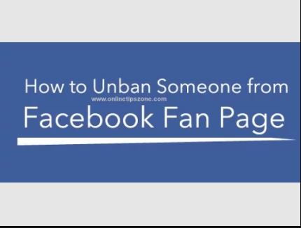 How to Unban Someone from FB Page
